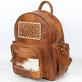 American Darling Hand-Tooled Hair-On Leather Backpack