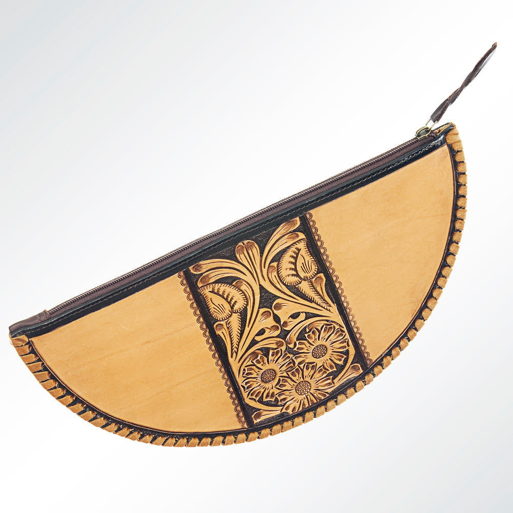 American Darling Hand-Tooled Genuine Leather Bag