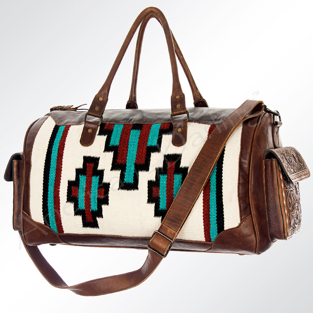 American Darling Duffel Saddle Blanket Genuine Leather