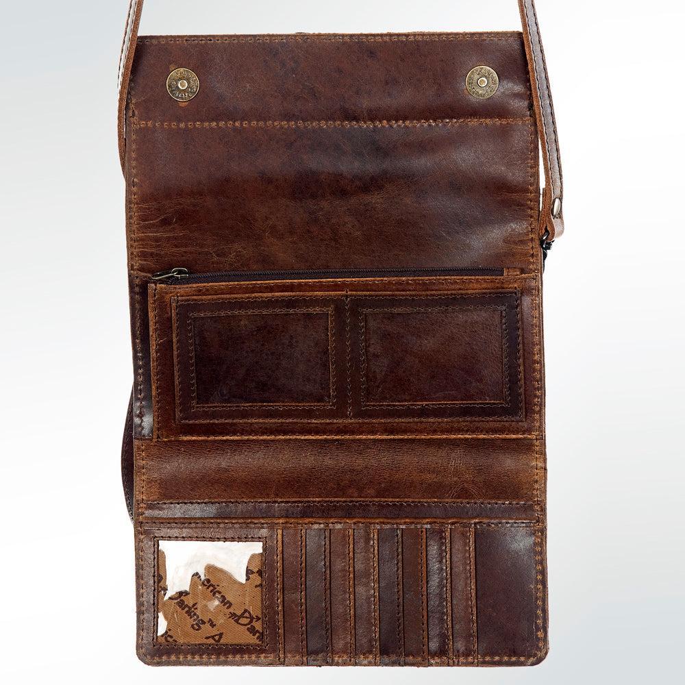 American Darling Saddle Blanket & Tooled Leather Crossbody