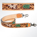 American Darling ADSTF151 Hand Tooled Genuine Leather Crossbody Handle Strap For Bags