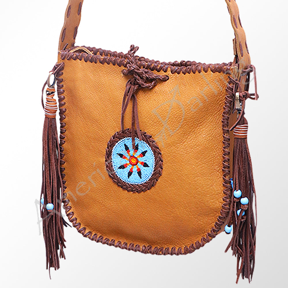 American Darling Genuine Leather Hobo Bag