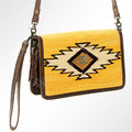 American Darling Saddle Blanket Genuine Leather Crossbody Bag