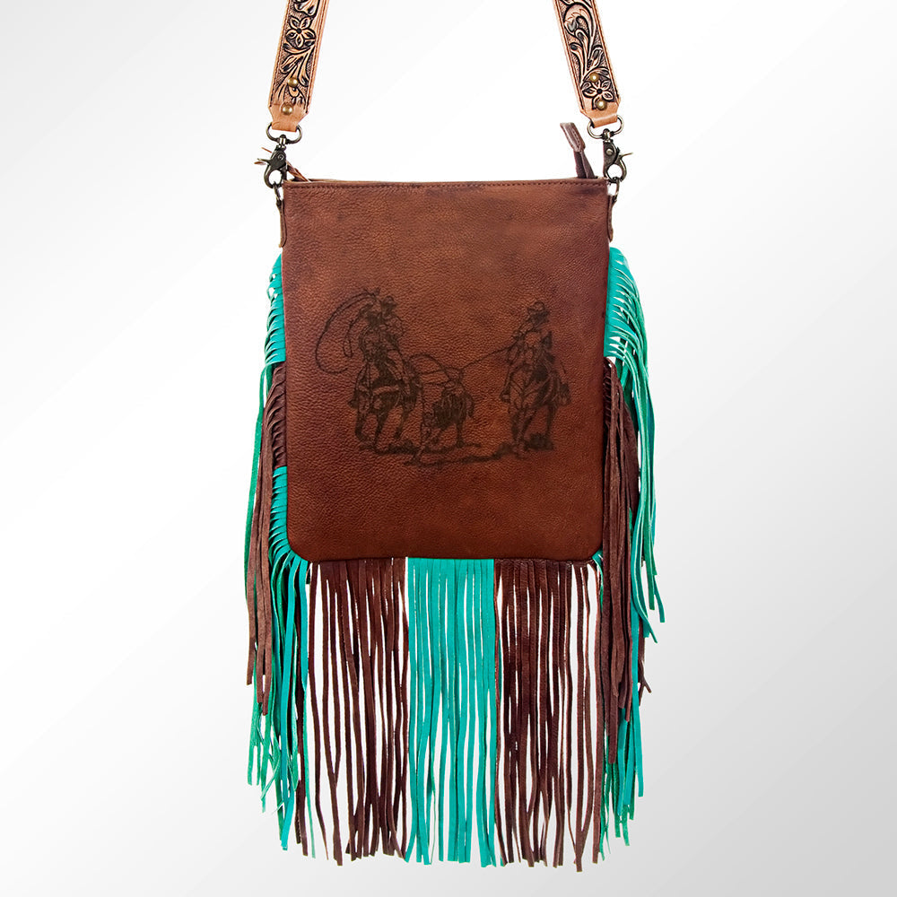 GIBG241 American Darling Messenger Genuine Western Leather Women Bag