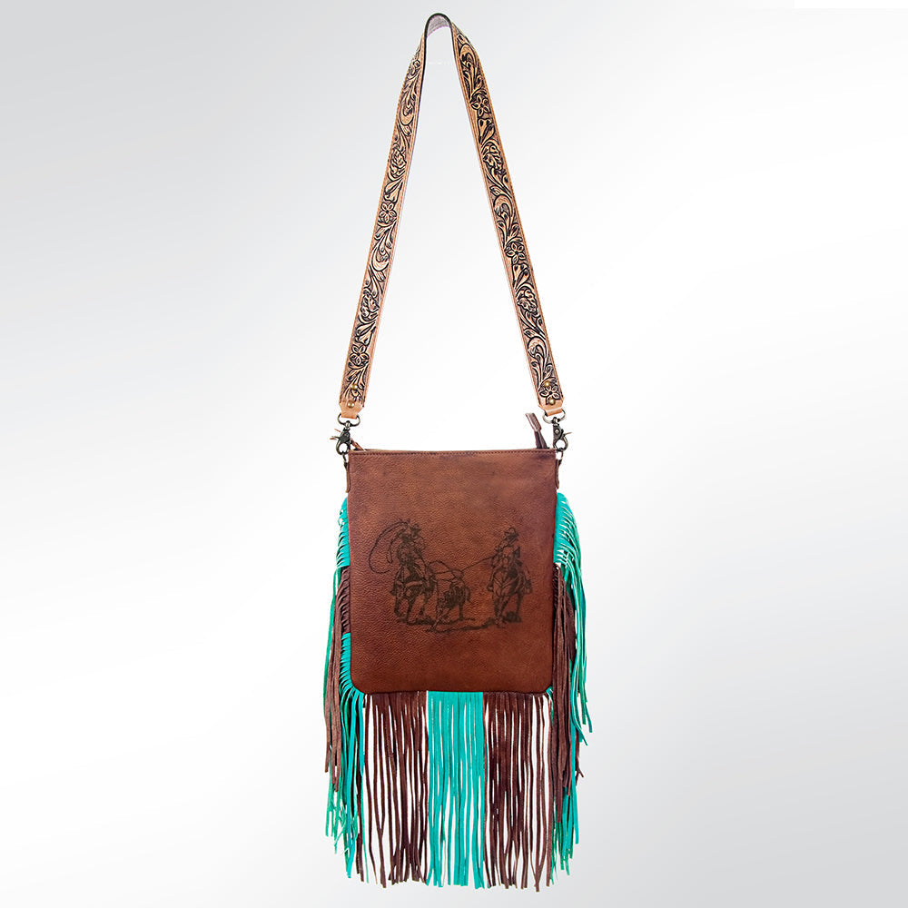 GIBG241 American Darling Messenger Genuine Western Leather Women Bag