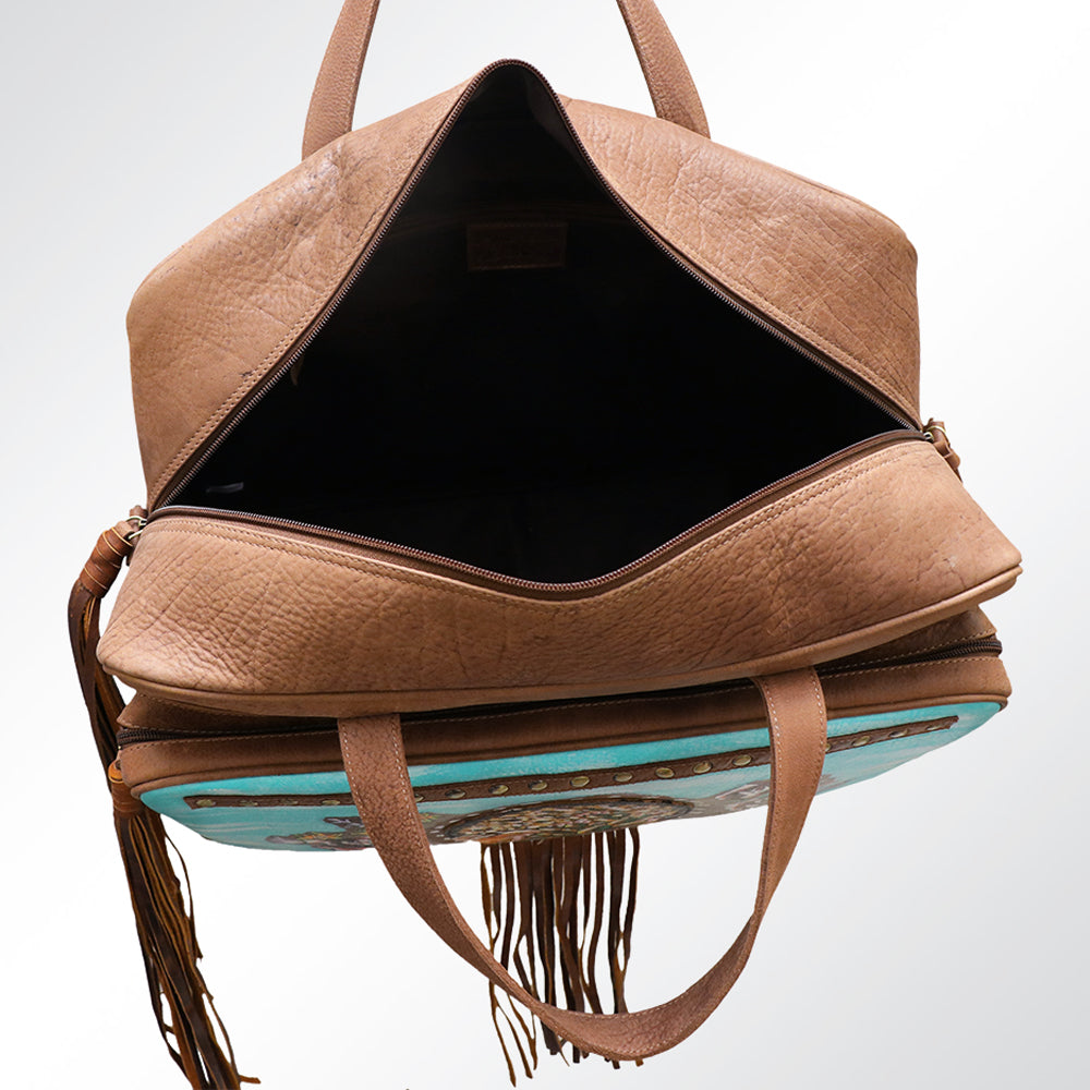 American Darling Genuine Leather Duffel Bag