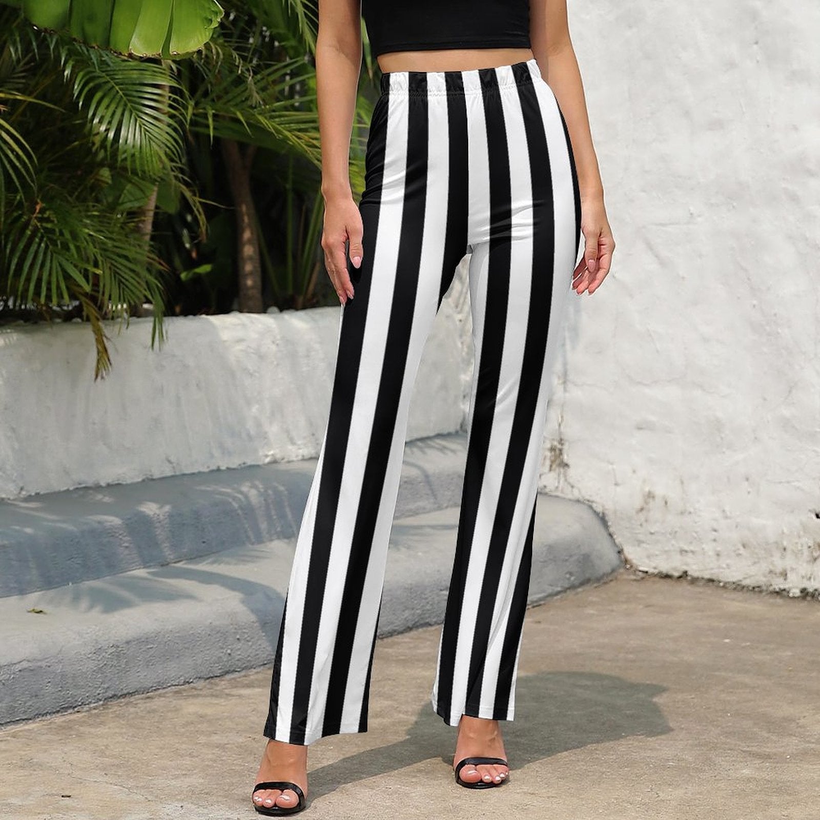 Baha Ranch Beetlejuice Striped Flare Pants by Baha Ranch Western Wear - product image 2