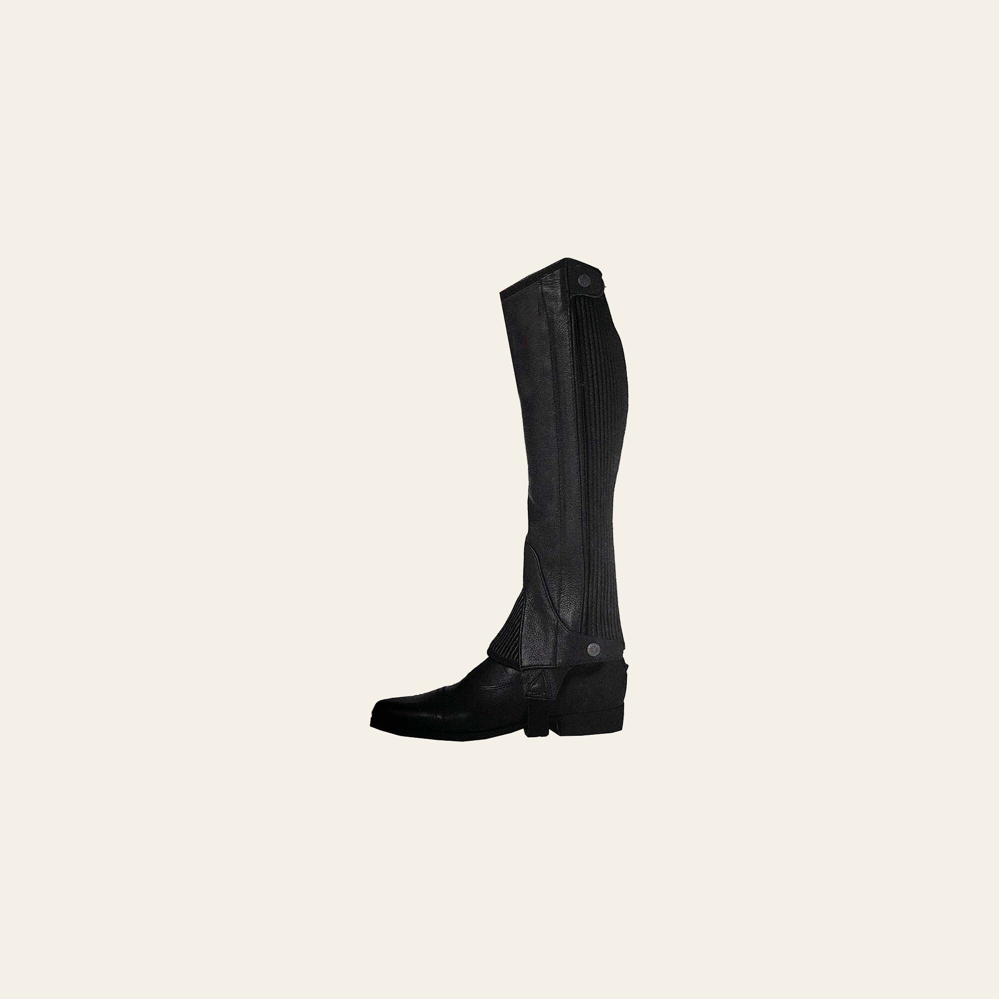 12-14 Ovation Child Half Chaps Pro Top Grain Black