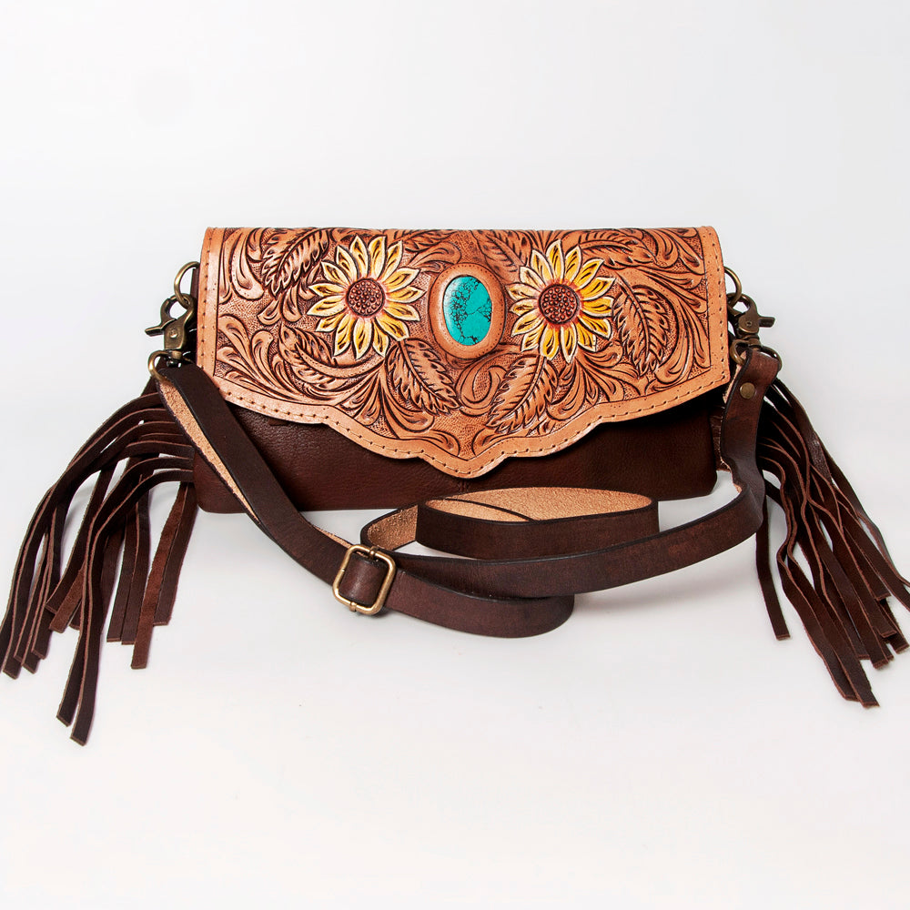 American Darling Hand-Tooled Genuine Leather Wallet