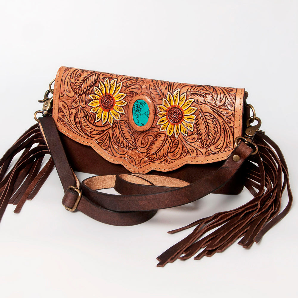 American Darling Hand-Tooled Genuine Leather Wallet