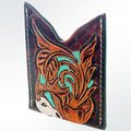 American Darling Card-Holder Hand Tooled Genuine Leather