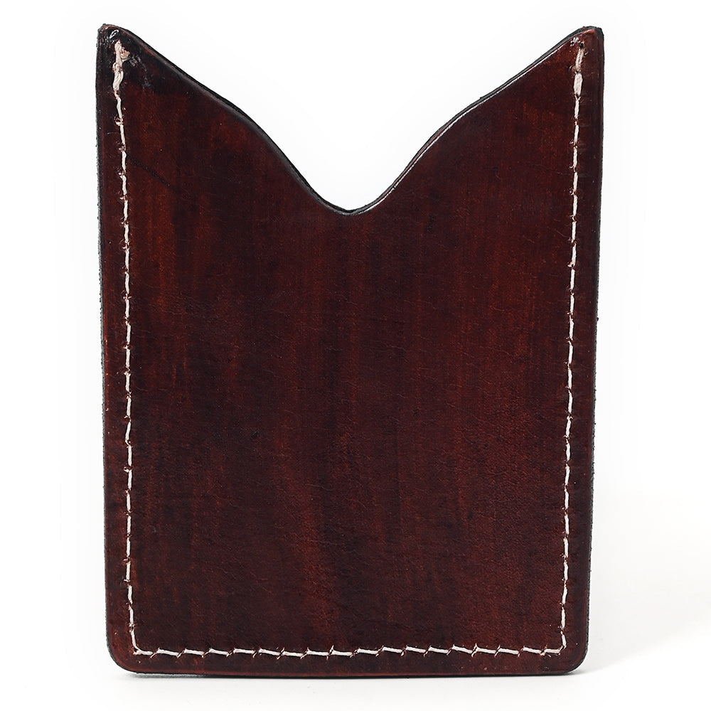 American Darling Card-Holder Hand Tooled Genuine Leather