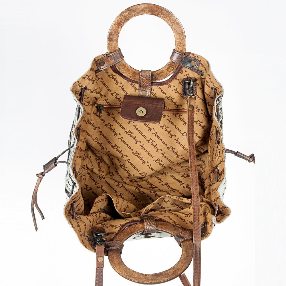 American Darling Tote Hair-On Genuine Leather