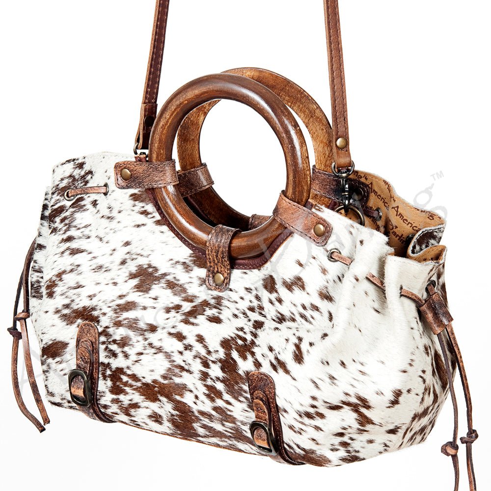 American Darling Tote Hair-On Genuine Leather