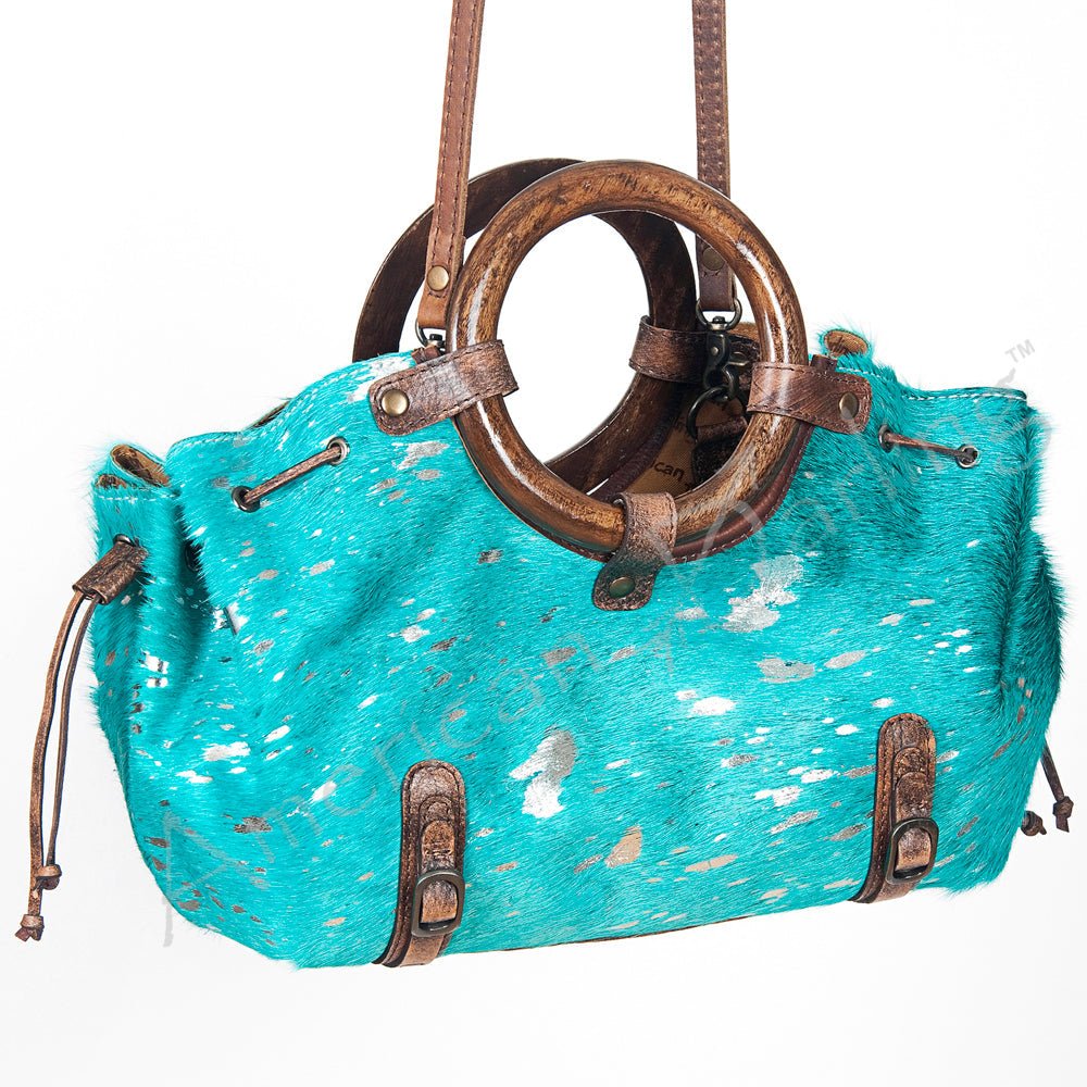 American Darling Tote Hair-On Genuine Leather
