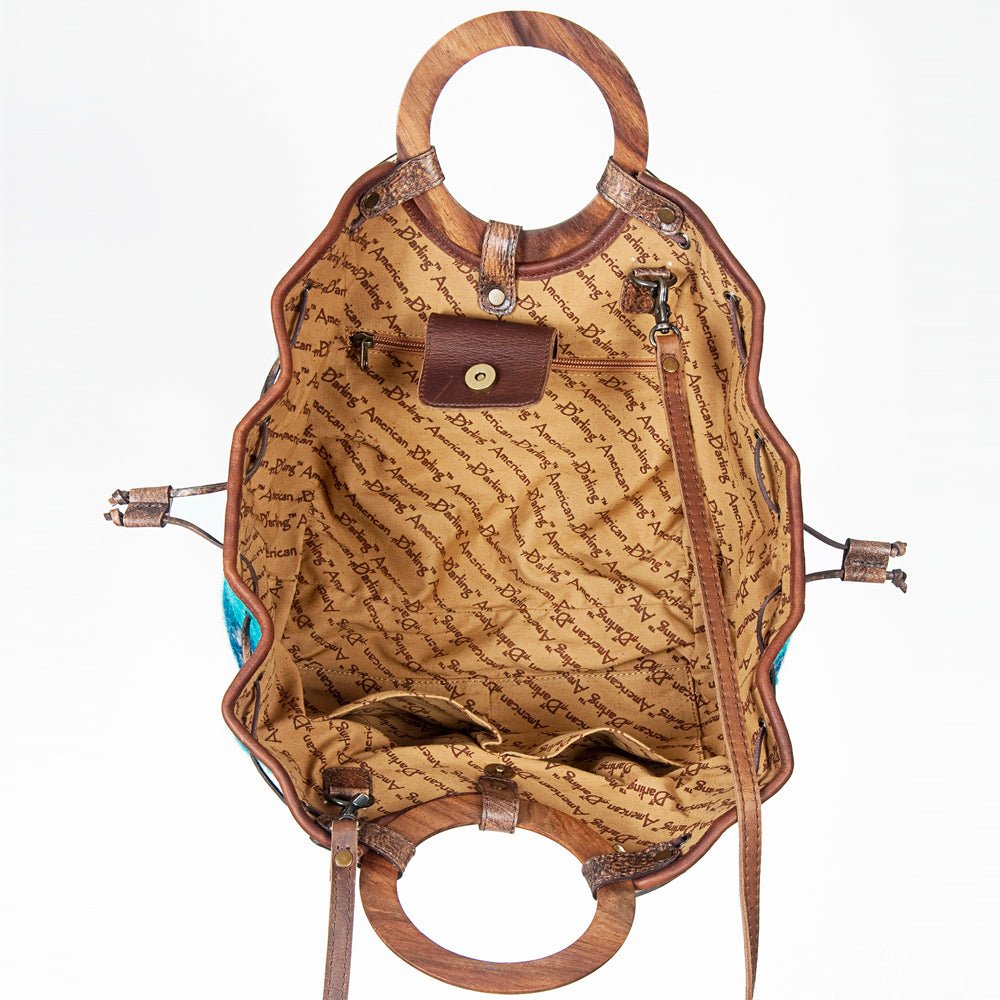 American Darling Tote Hair-On Genuine Leather