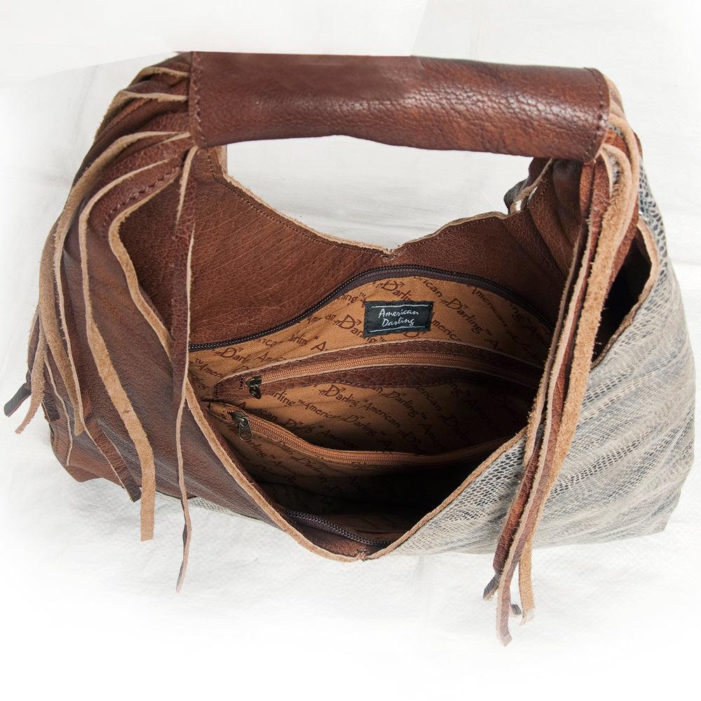 American Darling Hobo Hair-On Genuine Leather