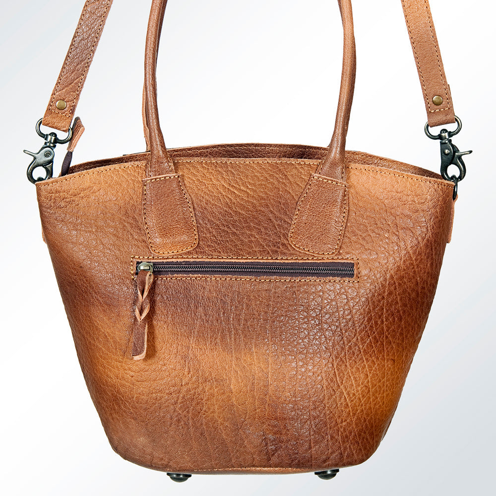 American Darling Hobo Bag Hand Tooled Floral Carved Cowhide Genuine Leather Western Bag with YKK Zipper