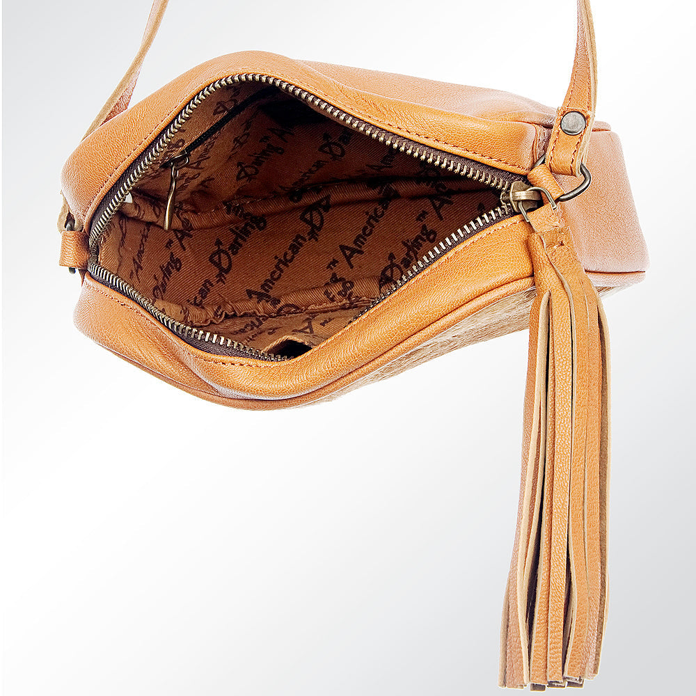 American Darling Small Crossbody Hair-on Genuine Leather