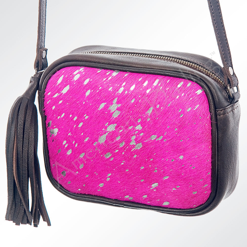 American Darling Small Crossbody Hair-on Genuine Leather