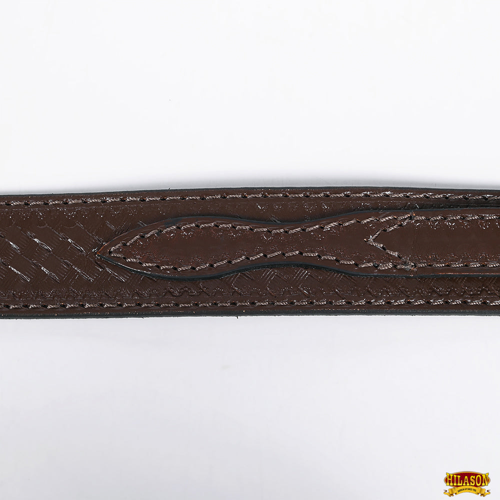 HILASON Western Genuine Leather Belt for Men Women Cowboy Cowgirl Handmade Unisex Full Grain Heavy Duty Engraved Buckle Belt