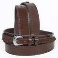 HILASON Western Genuine Leather Belt for Men Women Cowboy Cowgirl Handmade Unisex Full Grain Heavy Duty Engraved Buckle Belt