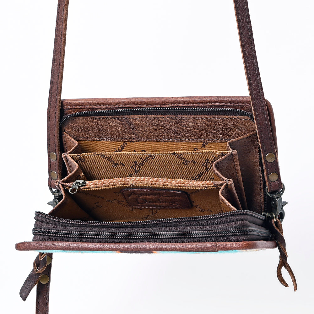 American Darling Hair-On Hide Organizer Bag