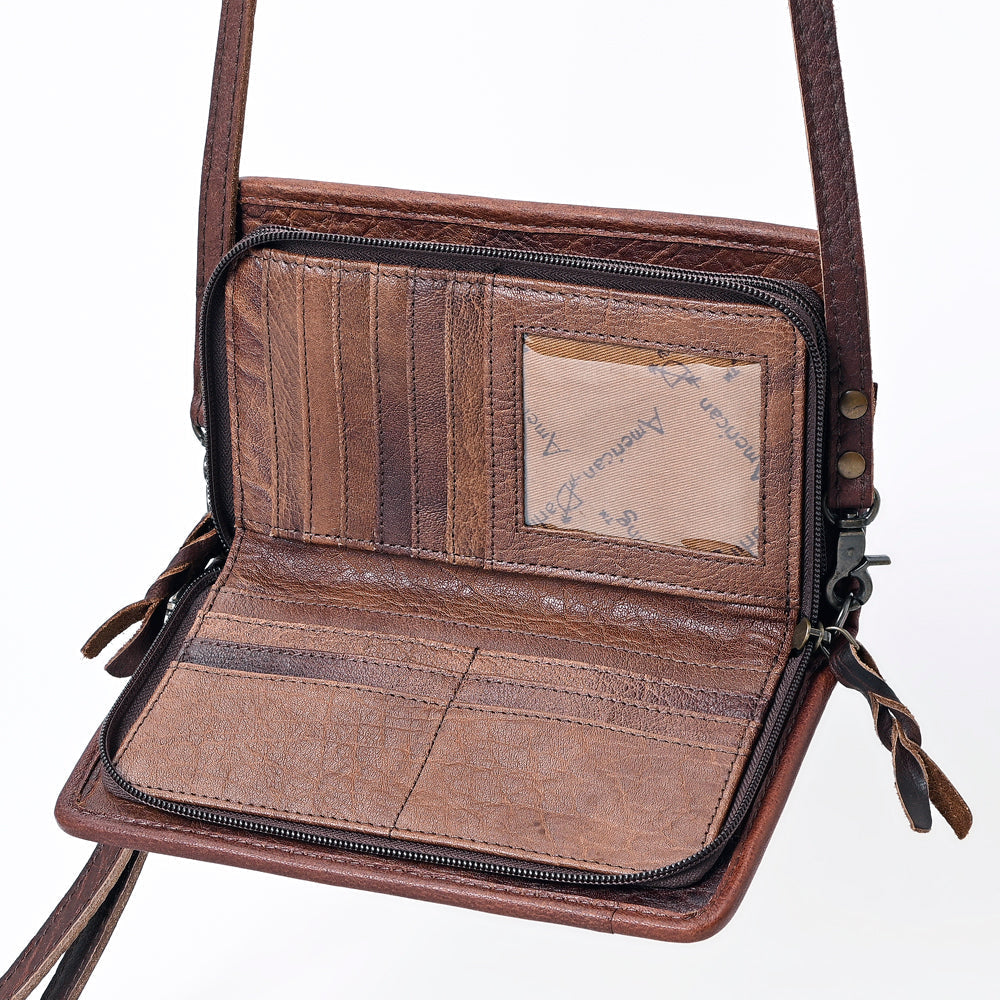 American Darling Hair-On Hide Organizer Bag