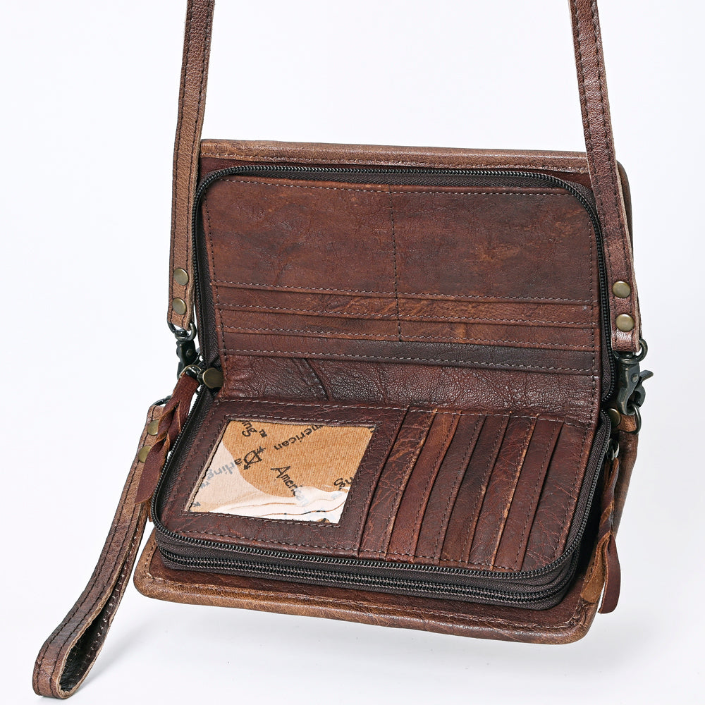 American Darling Hair-On Hide Organizer Bag