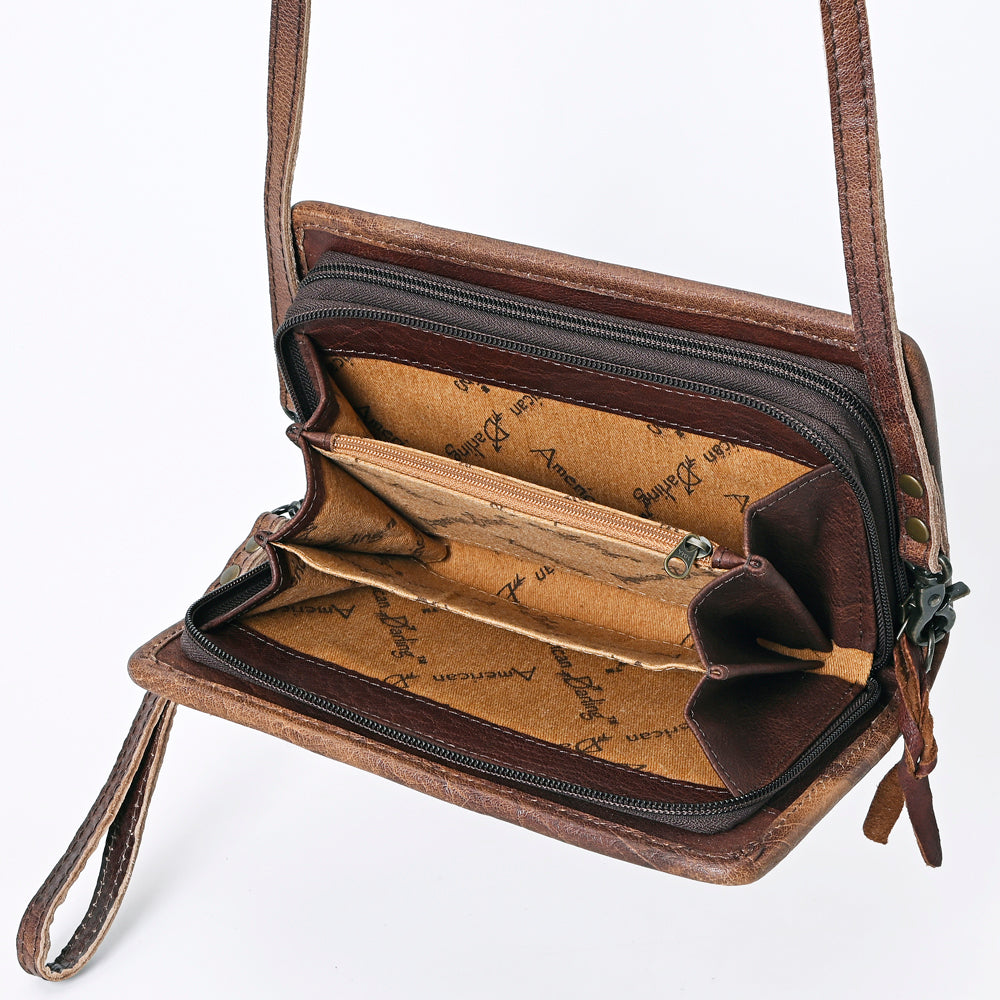 American Darling Hair-On Hide Organizer Bag