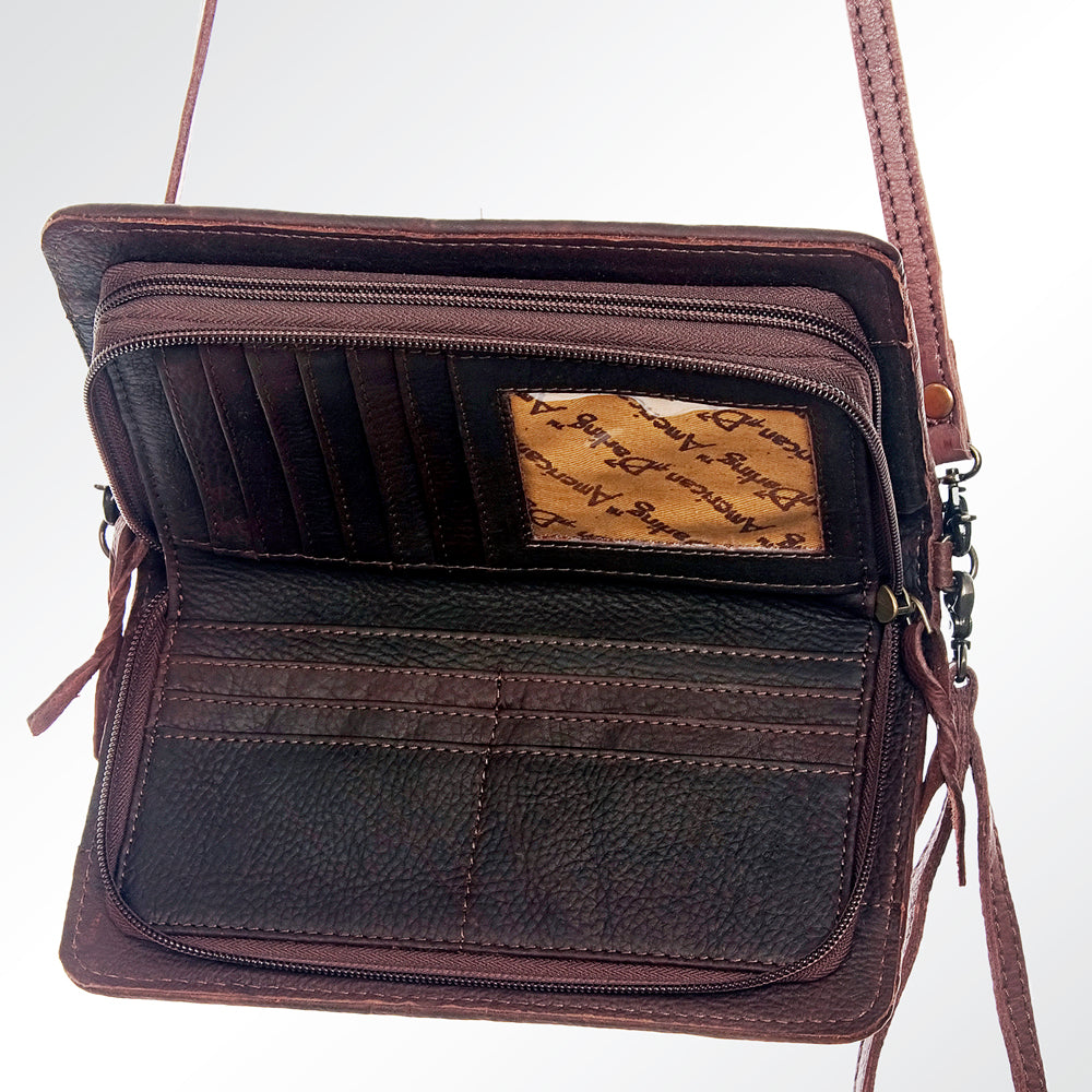 American Darling Hair-On Hide Organizer Bag