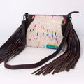 American Darling Hair-On Genuine Leather Crossbody Bag