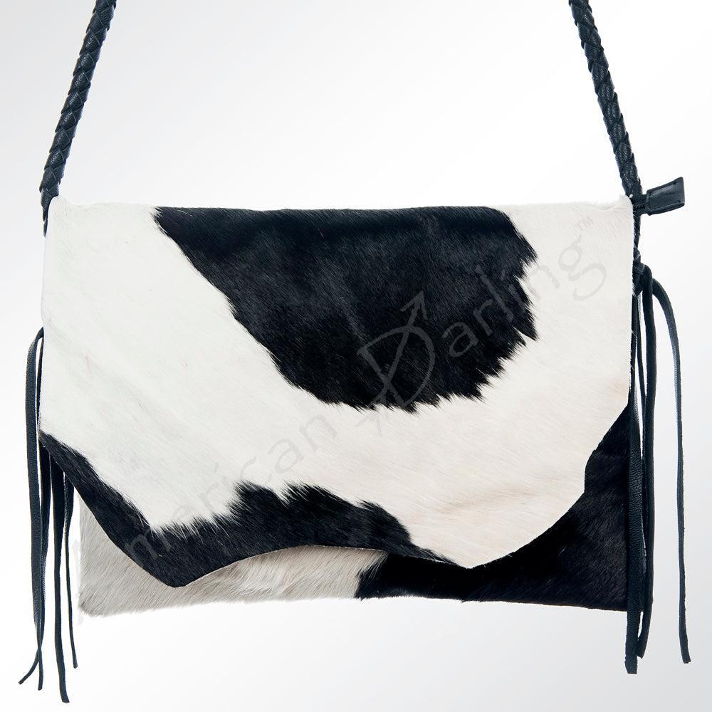 American Darling Hair-On Genuine Leather Crossbody Bag