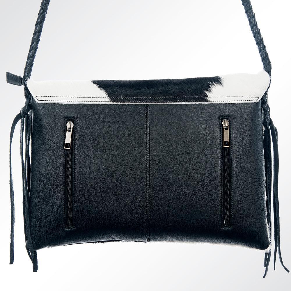 American Darling Hair-On Genuine Leather Crossbody Bag