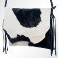American Darling Hair-On Genuine Leather Crossbody Bag