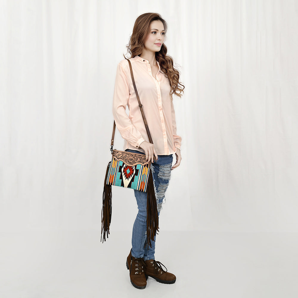 American Darling Saddle Blanket Genuine Leather