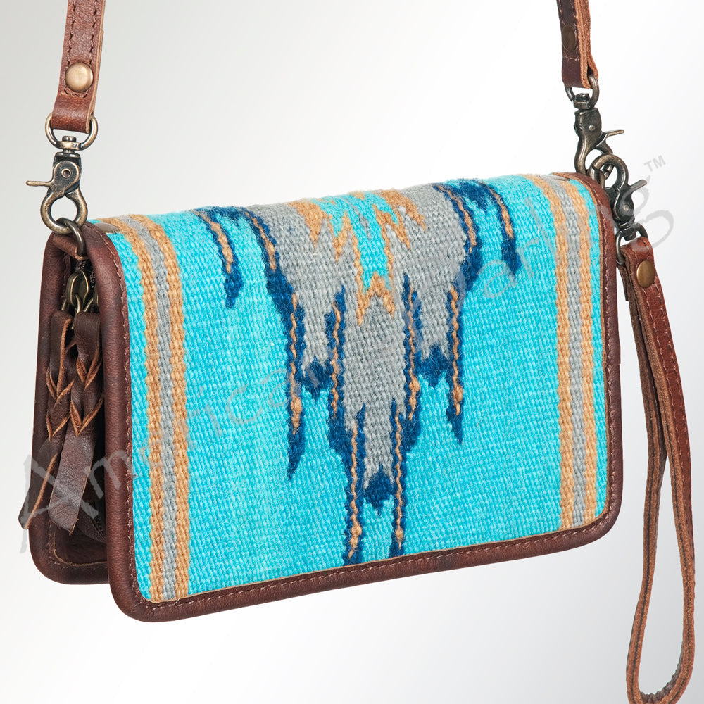 American Darling Hair-On Hide Organizer Bag
