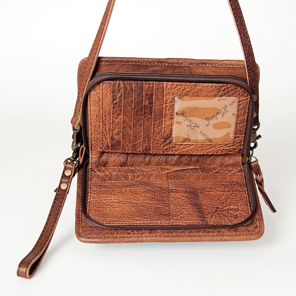 American Darling Hair-On Hide Organizer Bag