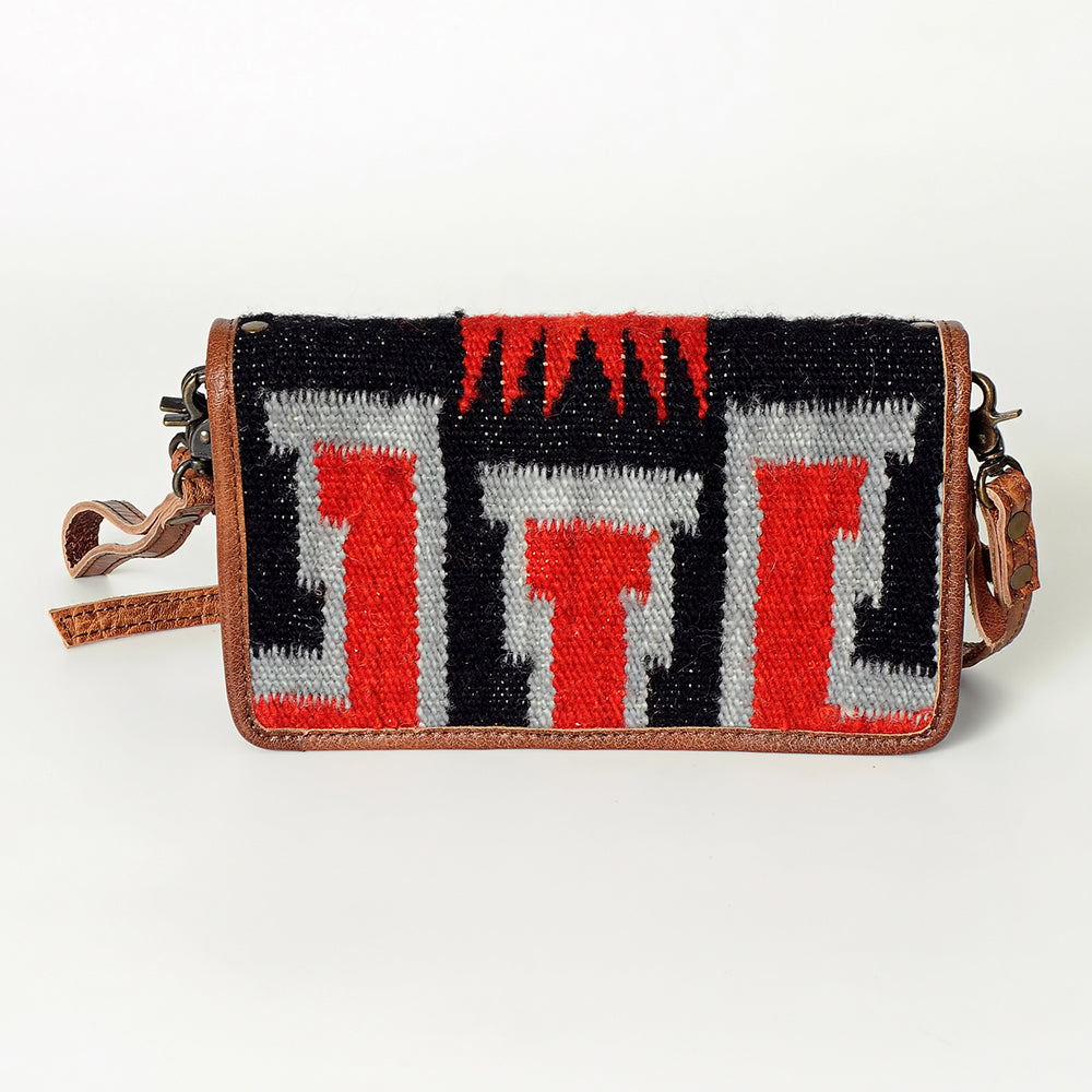 American Darling Organizer Saddle Blanket Genuine Leather Western Women Bag Handbag Purse | for Cute Travel