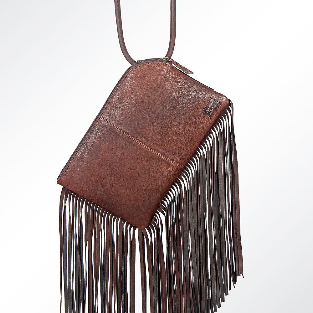 American Darling Wristlet Hair on Genuine Leather Western Women Bag | Handbag Purse Travel Clutch