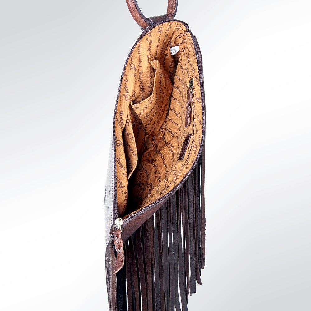 American Darling Wristlet Hair on Genuine Leather Western Women Bag | Handbag Purse Travel Clutch