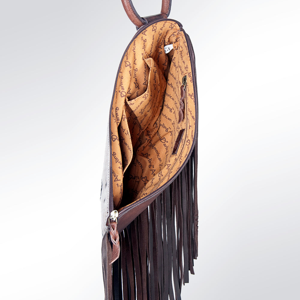 American Darling Wristlet Hair on Genuine Leather Western Women Bag | Handbag Purse Travel Clutch