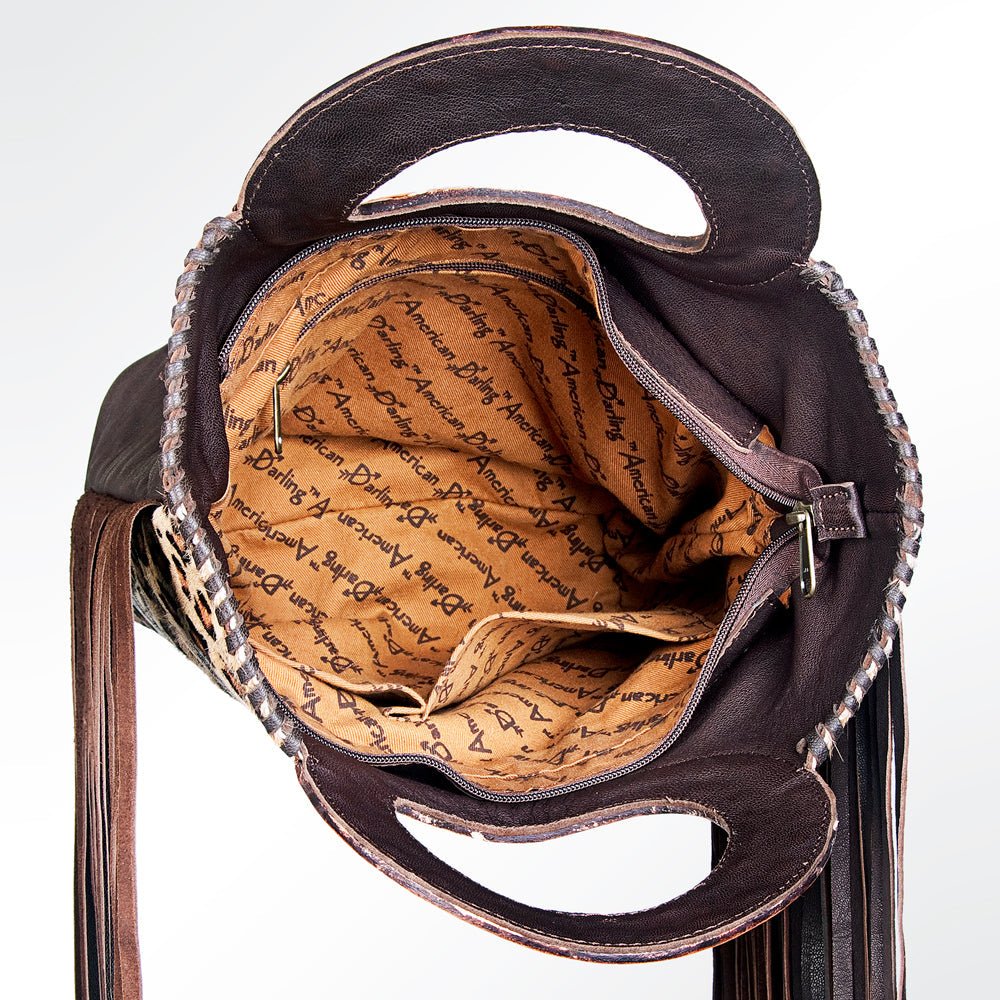 American Darling Tote Hair-on Genuine Leather