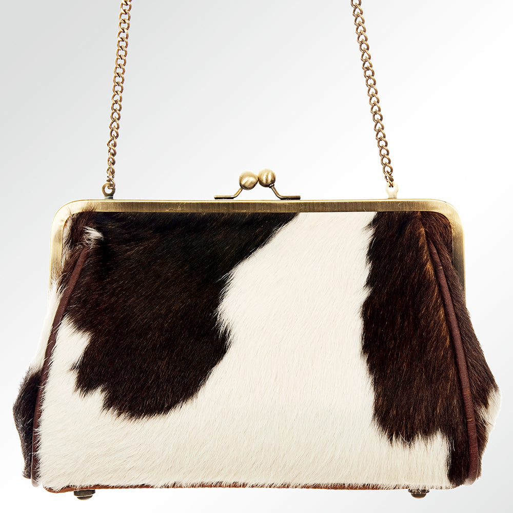 American Darling Wallet Hair on Genuine Leather