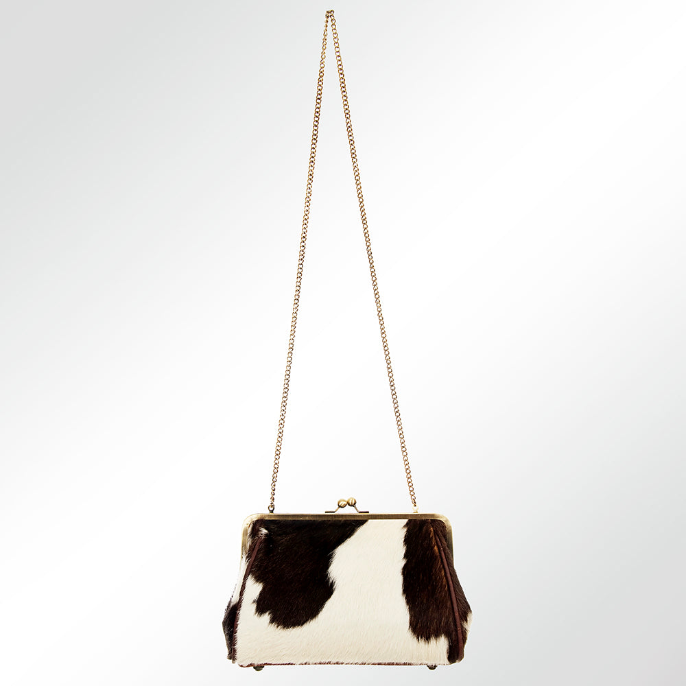 American Darling Wallet Hair on Genuine Leather