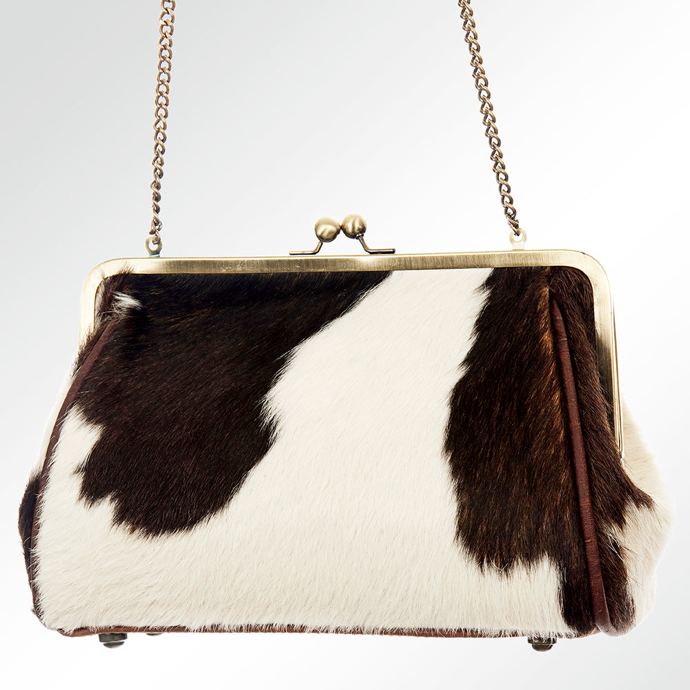 American Darling Wallet Hair on Genuine Leather
