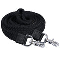 HILASON 7 Ft Braided Flat Cotton Roping Rein