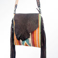 American Darling Saddle Blanket Leather Large Crossbody Bag