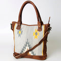 American Darling Saddle Blanket Genuine Leather Crossbody Bag