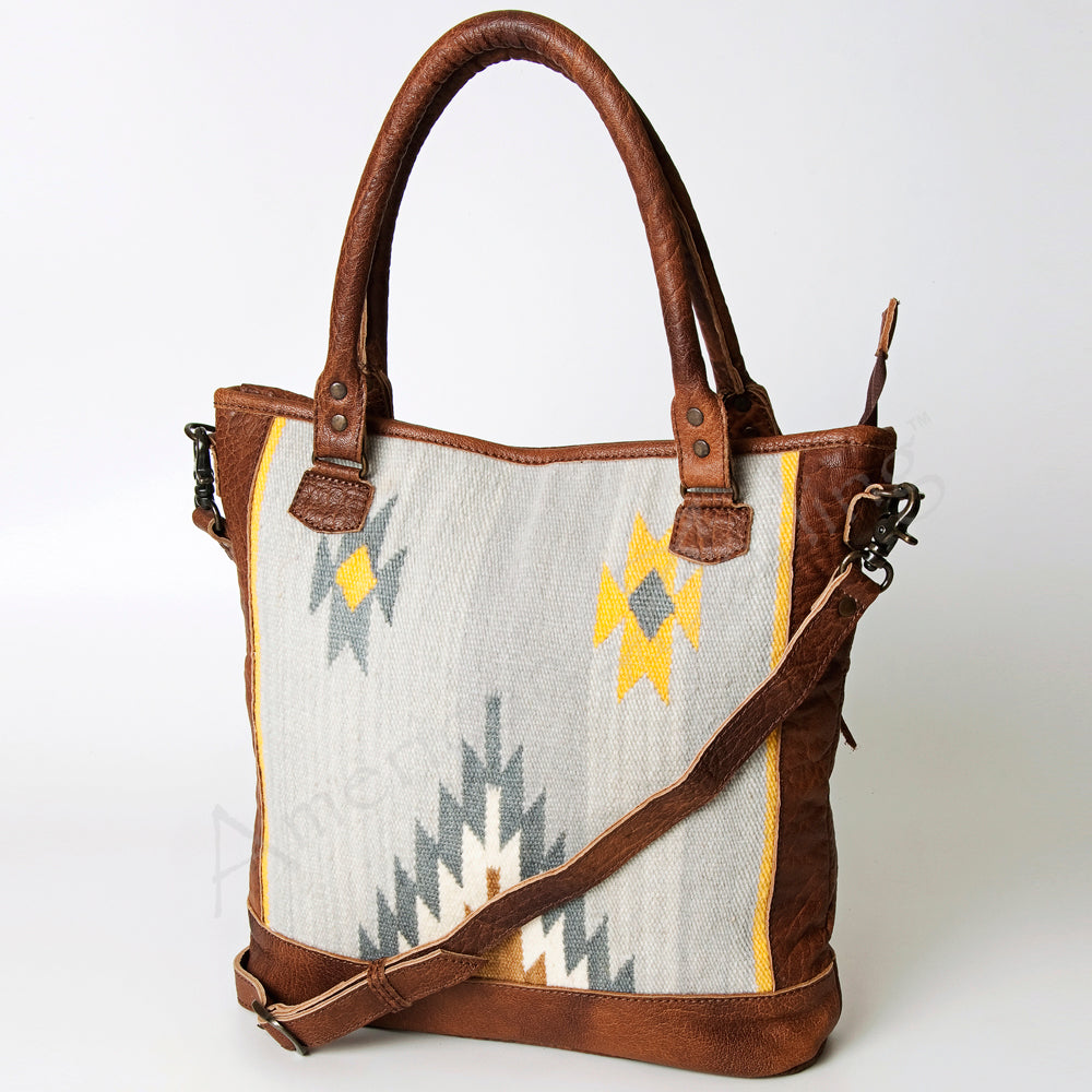 American Darling Saddle Blanket Genuine Leather Crossbody Bag